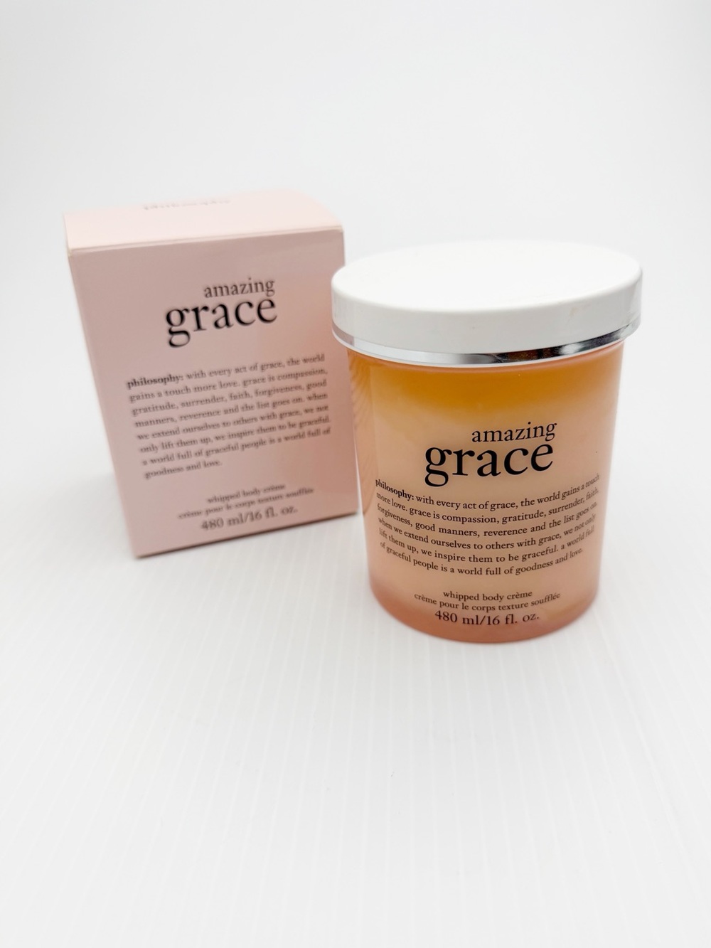 Philosophy Amazing Grace Whipped Body Cream 16 Oz